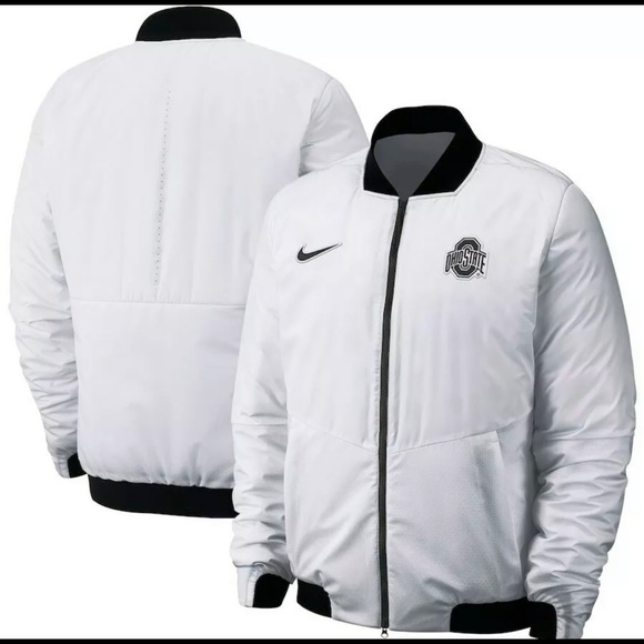 Nike Other - Nike Aeroloft Ohio State Buckeye Bomber Jacket Men